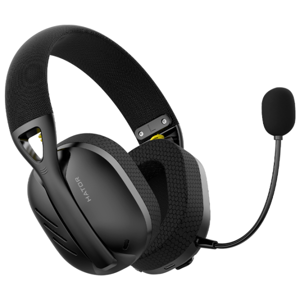 Căști Hator Hyperpunk 2 Tri-mode Matte Black Fără fir/ Gaming photo 1