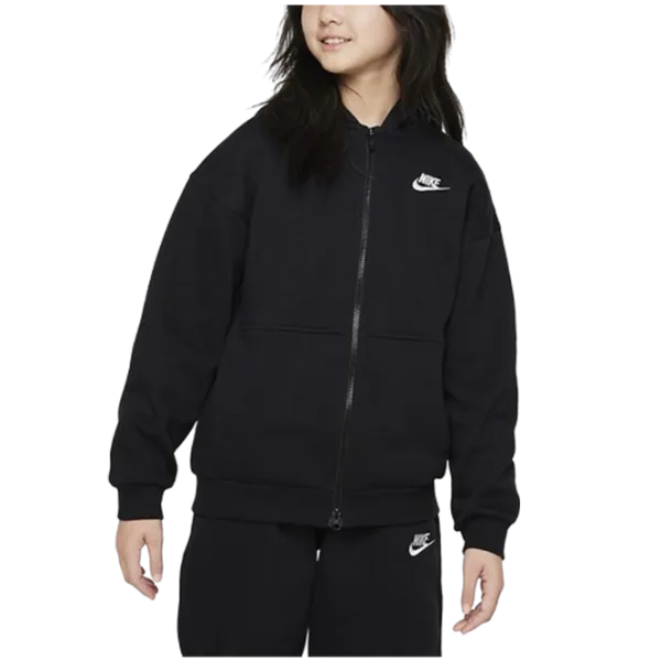 Hanorac pentru fetiţe Nike G Nsw Club Flc Ovrszd Fz Lbr XS/ Black photo 1 Hanorac pentru fetiţe Nike G Nsw Club Flc Ovrszd Fz Lbr XS/ Black photo 1