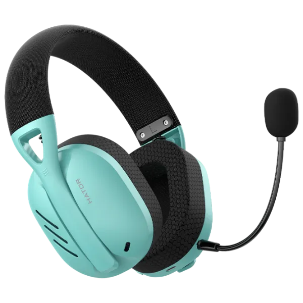 Căști Hator Hyperpunk 2 Tri-mode Black Mint Fără fir/ Gaming photo 1