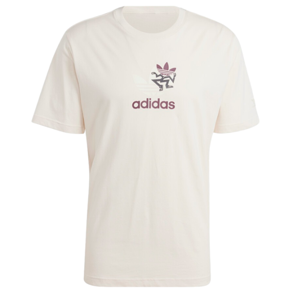Tricou pentru bărbați Adidas Ts Tee Ss 100% bumbac/ White photo 1