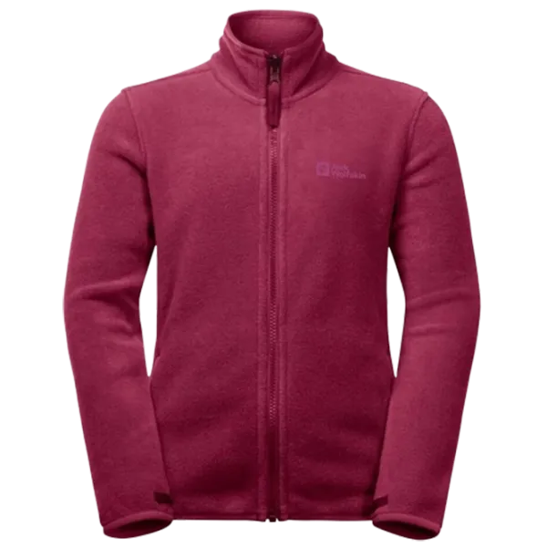 Толстовка для девочек Jack Wolfskin Taunus Jacket K 128/ Ruby photo 1 Толстовка для девочек Jack Wolfskin Taunus Jacket K 128/ Ruby photo 1