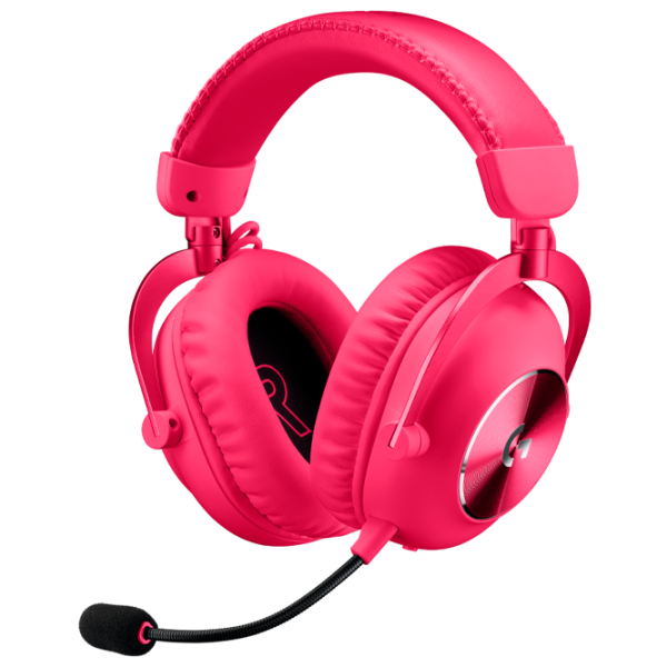 Наушники Logitech G Pro X 2 Розовый Беспроводные/ Игровой photo 1