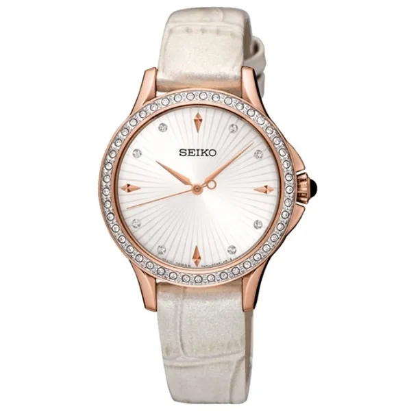Наручные часы для женщин Seiko SRZ490P1 Кварцевый/ 30 мм photo 1 Наручные часы для женщин Seiko SRZ490P1 Кварцевый/ 30 мм photo 1