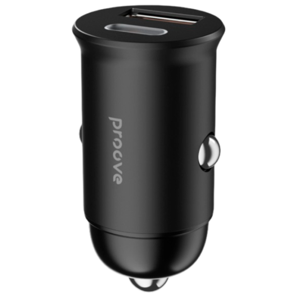Încărcător auto Proove Tiny Power 3 A/ Black photo 1
