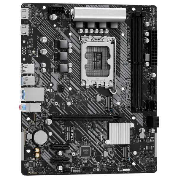 Placă de bază ASRock B760M-H2/ M.2 mATX/ AMD B760M-H2 photo 1