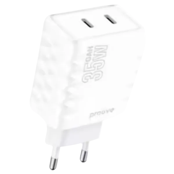 Încărcător de rețea Proove Silicone Power White photo 1 Încărcător de rețea Proove Silicone Power White photo 1