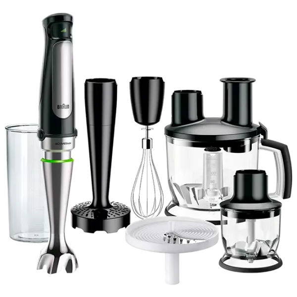Ручной блендер Braun MQ7087  850 Вт / Черный photo 1