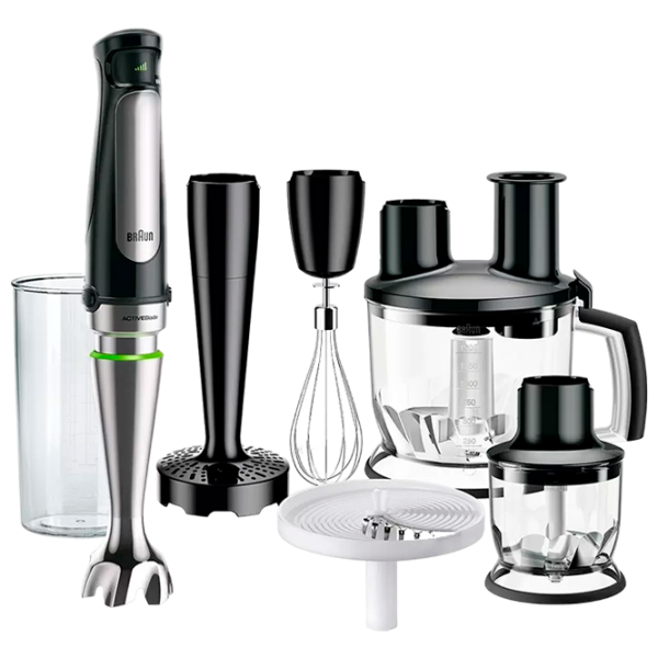 Ручной блендер Braun MQ7087  850 Вт / Черный photo 1