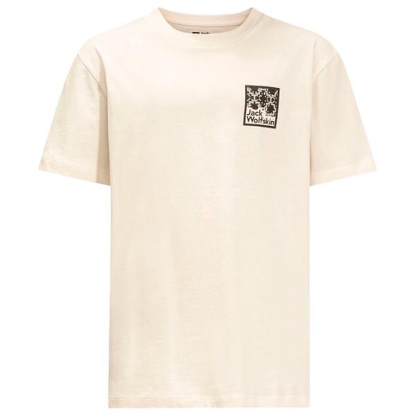 Tricou pentru băieți Jack Wolfskin Teen Exploring T B 128/ Egret photo 1 Tricou pentru băieți Jack Wolfskin Teen Exploring T B 128/ Egret photo 1
