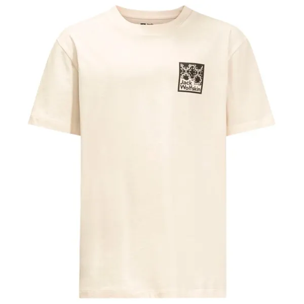 Футболка для мальчиков Jack Wolfskin Teen Exploring T B 140/ Egret photo 1 Футболка для мальчиков Jack Wolfskin Teen Exploring T B 140/ Egret photo 1