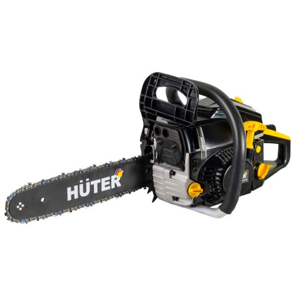 Цепная пила Huter BS-4514 бензиновая/ Желтый photo 1