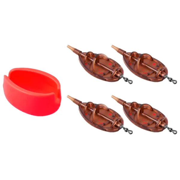 Momitor pentru pescuit Delphin Feeder set Magma MTD Cantitatea în set - 5/ 20 g photo 1