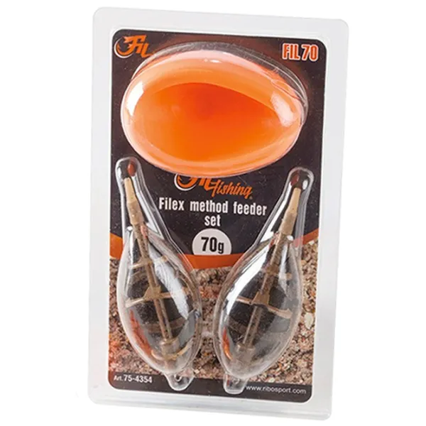 Momitor pentru pescuit Fil Fishing Method Feeder & Swivel Cantitatea în set - 2/ 70 g photo 1