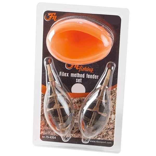 Кормушка для рыбалки Fil Fishing Method Feeder & Swivel Количество в наборе - 2/ 90 г photo 1