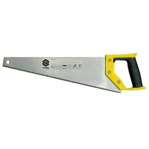 Fierăstrău manual Pentru lemn Vorel VOR28381 450 mm/ Oțel photo 1