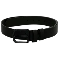 Curea pentru bărbați Kinetix 3W BL MARTINEZ Poliuretan/ Black