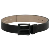 Curea pentru bărbați Lumberjack 3W BL RODRIGO Poliuretan/ Black