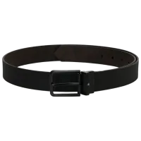 Curea pentru bărbați Lumberjack 3W BL STAR REVERSABLE Poliuretan/ Black