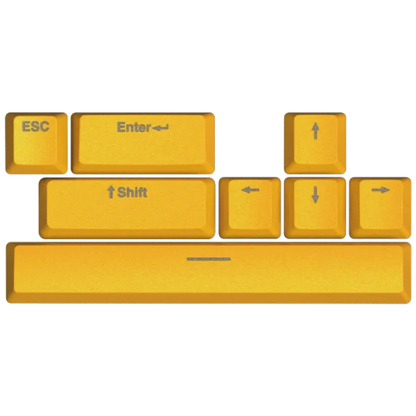 Аксессуары для клавиатуры Hator Sunny Yellow PBT Желтый photo 1