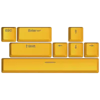 Accesorii pentru tastatură Hator Sunny Yellow PBT Yellow