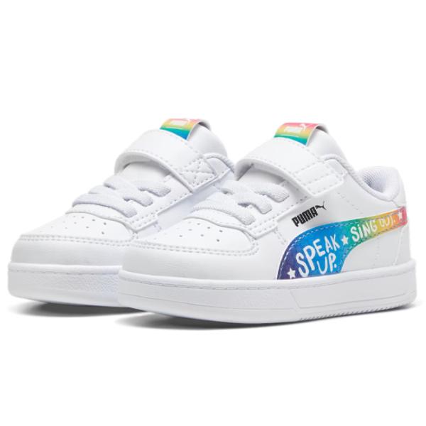 Ghete pentru băieți Puma Caven 2.0 Trolls Ac+ Inf Demisezon/ White photo 1