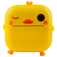 Фотоаппарат PRC Funny Animals M2 Chick 6+/ Черный Желтый