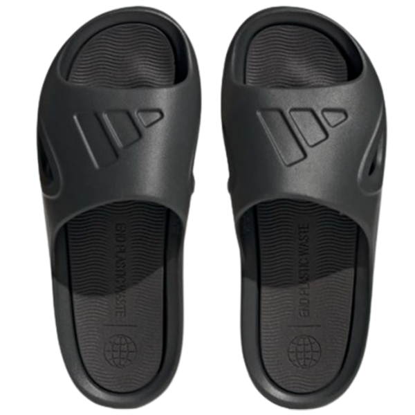 Шлепанцы для мужчин Adidas Adicane Slide carbon 44.5/ Carbon photo 1