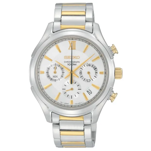 Ceas de mână pentru bărbați Seiko SSB021P1 Cuarț/ 40 mm photo 1 Ceas de mână pentru bărbați Seiko SSB021P1 Cuarț/ 40 mm photo 1