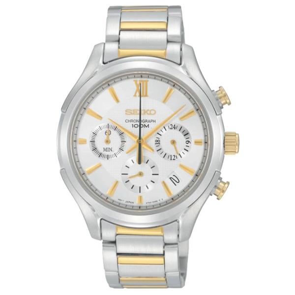 Ceas de mână pentru bărbați Seiko SSB021P1 Cuarț/ 40 mm photo 1 Ceas de mână pentru bărbați Seiko SSB021P1 Cuarț/ 40 mm photo 1