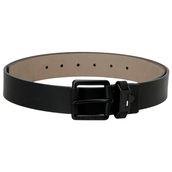 Curea pentru bărbați U.S. Polo Assn. USPA DNR TOKA Poliuretan/ Black photo 1