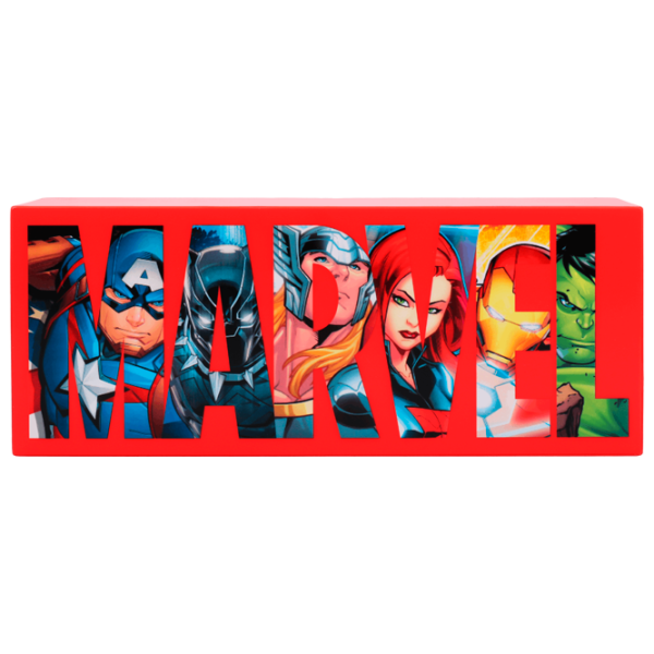 Настольная лампа фан Paladone Avengers Logo Light V2 Красный photo 1 Настольная лампа фан Paladone Avengers Logo Light V2 Красный photo 1