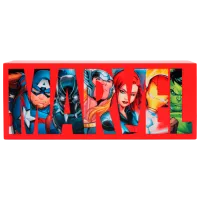 Настольная лампа фан Paladone Avengers Logo Light V2 Красный