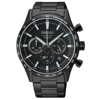 Ceas de mână pentru bărbați Seiko SSB415P1 Cuarț/ 43 mm