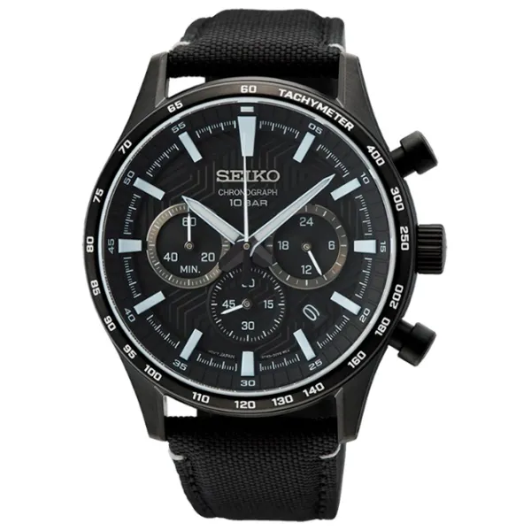 Ceas de mână pentru bărbați Seiko SSB417P1 Cuarț/ 43 mm photo 1