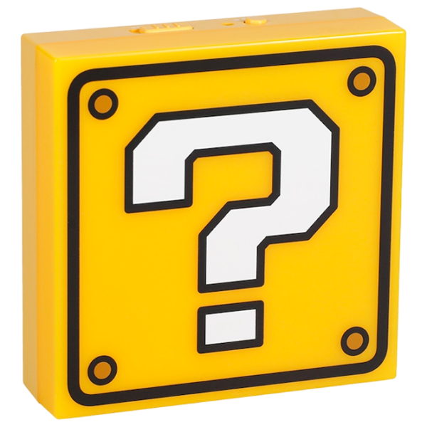 Ночник Paladone Super Mario Question Block Желтый photo 1