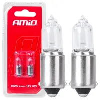 Автомобильная лампа Amio 03355 Галоген/ H6W/ BAX9s/ 6 Вт