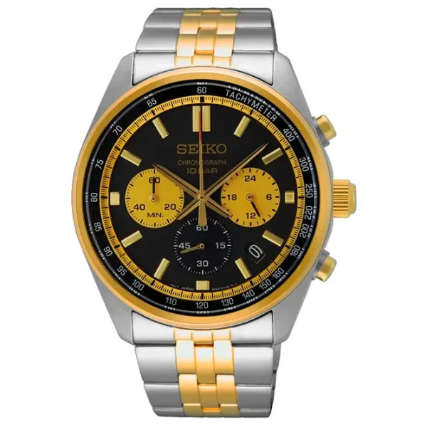 Ceas de mână pentru bărbați Seiko SSB430P1 Cuarț/ 41 mm photo 1