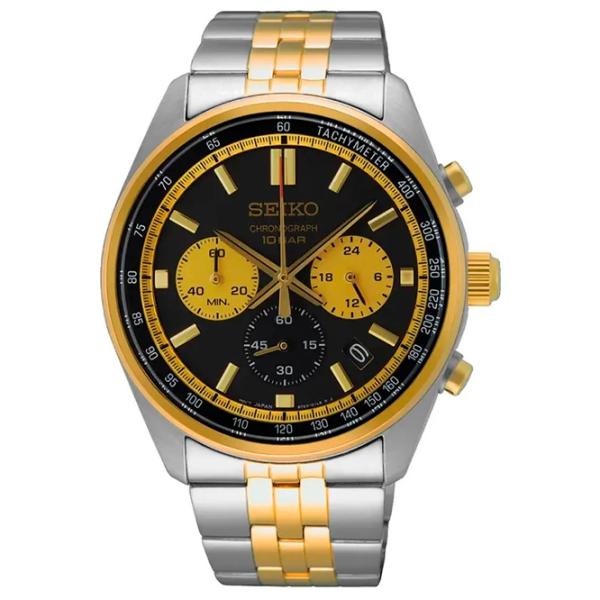 Ceas de mână pentru bărbați Seiko SSB430P1 Cuarț/ 41 mm photo 1
