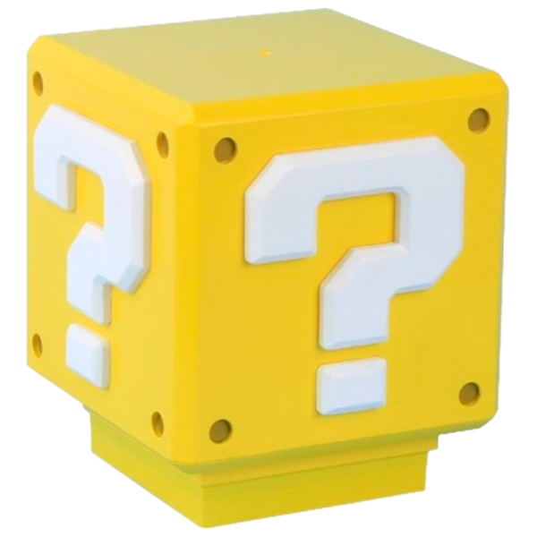 Настольная лампа фан Paladone Super Mario Mini Question Block V3 Желтый photo 1 Настольная лампа фан Paladone Super Mario Mini Question Block V3 Желтый photo 1