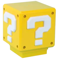 Настольная лампа фан Paladone Super Mario Mini Question Block V3 Желтый