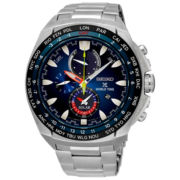 Ceas de mână pentru bărbați Seiko SSC549P1 Cuarț/ 45 mm photo 1 Ceas de mână pentru bărbați Seiko SSC549P1 Cuarț/ 45 mm photo 1