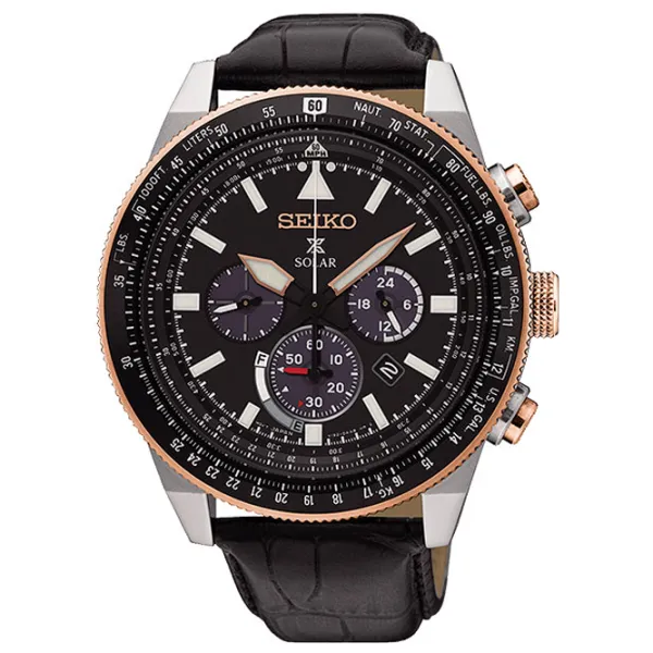 Ceas de mână pentru bărbați Seiko SSC611P1 Cuarț/ 45 mm photo 1 Ceas de mână pentru bărbați Seiko SSC611P1 Cuarț/ 45 mm photo 1