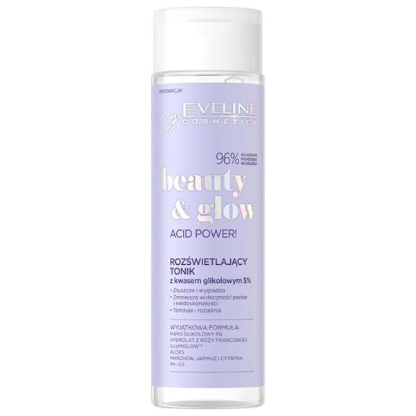 Тоник для лица Eveline Cosmetics Beauty & Glow 200 мл photo 1 Тоник для лица Eveline Cosmetics Beauty & Glow 200 мл photo 1