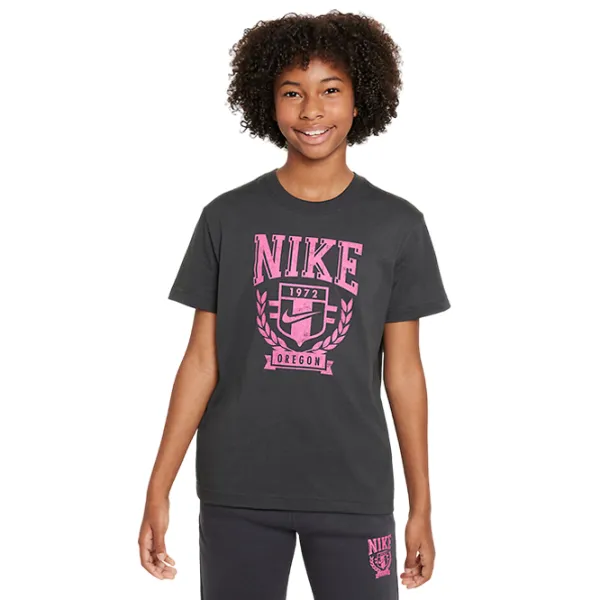 Tricou pentru fete Nike Nsw Trend Bf Tee  / Gray photo 1 Tricou pentru fete Nike Nsw Trend Bf Tee  / Gray photo 1