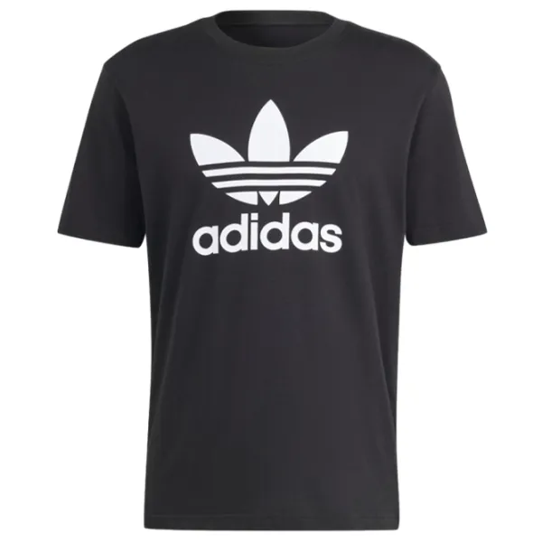 Tricou pentru bărbați Adidas Trefoil T-Shirt 100% bumbac/ Black photo 1