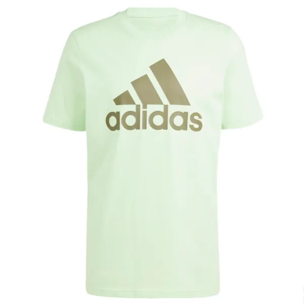 Футболка для мужчин Adidas M Bl Sj T 100% хлопок/ Желто-зеленый photo 1