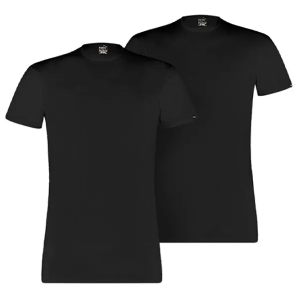 Футболка для мужчин Puma Basic 2Crew Tee Хлопок/ Черный photo 1