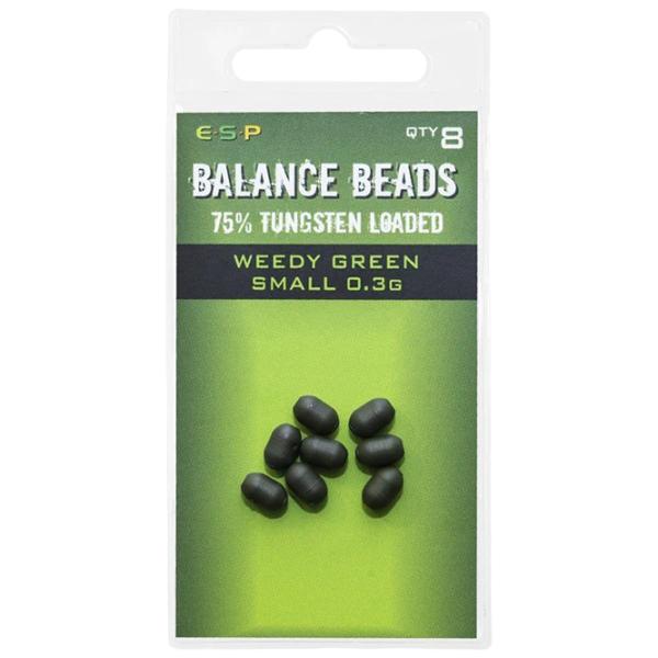 Plumb ESP Tungsten Loaded Balance Beads Small Cantitatea în set - 8/ 0.3 g photo 1