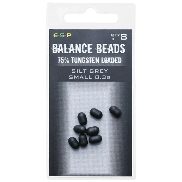 Plumb ESP Tungsten Loaded Balance Beads Small Cantitatea în set - 8/ 0.3 g photo 1