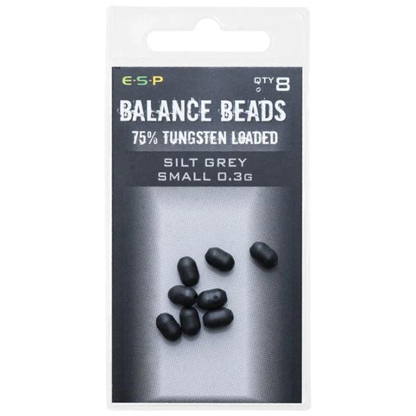 Plumb ESP Tungsten Loaded Balance Beads Small Cantitatea în set - 8/ 0.3 g photo 1